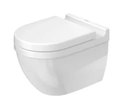 Duravit Starck 3 Rimless Wall Mounted Toilet - 2527090000 -Burlington Shop M700 2022 10 18 12 3 18 236 1