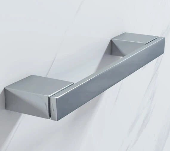 Roper Rhodes Modern Square Chrome Grab Bar 1 Roper Rhodes Modern Square Chrome Grab Bar