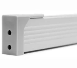 Croydex Professional Profile 400 Straight Silver Shower Rail -Burlington Shop M700 2022 10 3 8 1 6 517