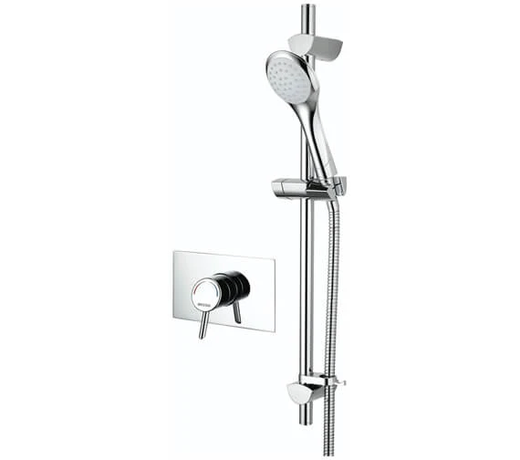 Bristan Acute Thermostatic Surface Mounted Shower Valve With Adjustable Riser Rail 4 Bristan Acute Thermostatic Surface Mounted Shower Valve With Adjustable Riser Rail - Image 4