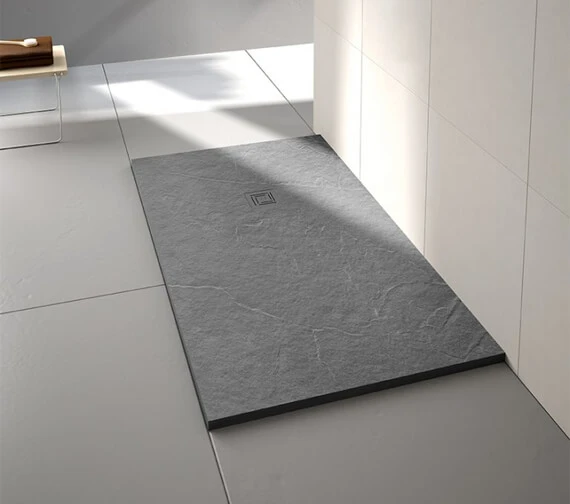 Merlyn TrueStone Rectangular 30mm Height Shower Tray With Waste 4 Merlyn TrueStone Rectangular 30mm Height Shower Tray With Waste - Image 4