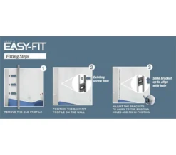 Merlyn Ionic Single Bath Screen 800 X 1500mm -Burlington Shop M700 2022 3 14 14 12 37 763