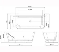 Crosswater Artist Back To Wall Bath -Burlington Shop M700 2022 3 17 11 45 55 792