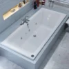Joseph Miles Portland Beauforte Reinforced 1700 X 750mm Double Ended 6 Jet Whirlpool Bath