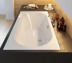 Joseph Miles Biscay Double Ended Straight Edge 5mm Acrylic White Bath -Burlington Shop M700 2022 4 19 11 20 42 183