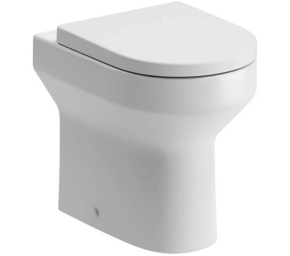 Joseph Miles Unique Back To Wall Comfort Height White WC Pan With Soft Close Seat 1 Joseph Miles Unique Back To Wall Comfort Height White WC Pan With Soft Close Seat