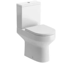 Joseph Miles Unique Close Couple Open Back Comfort Height White WC Pack