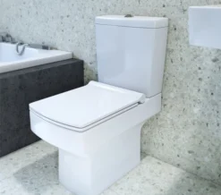 Joseph Miles Denza White Close Coupled WC Pan With Cistern