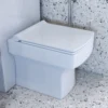 Joseph Miles Denza White Back To Wall WC Pan
