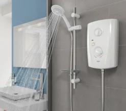 Triton White T80 Pro-Fit Electric Shower Set -Burlington Shop M700 2022 5 7 8 55 2 900