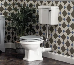 Bayswater Fitzroy 495mm White WC Pan With Low Cistern