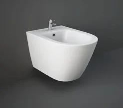 RAK Resort Wall Hung White Bidet With Hidden Fixings