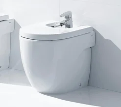 Roca Meridian-N Compact White Floor-Standing Bidet - 357247000