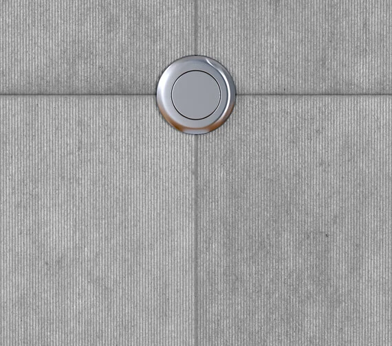 Geberit Hytouch Short Wall Pneumatic Single Flush Finger Push Button Stainless Steel 1 Geberit Hytouch Short Wall Pneumatic Single Flush Finger Push Button Stainless Steel