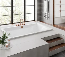Trojan Amare 1800 X 1200mm Superdeep Double Ended Inset Bath White