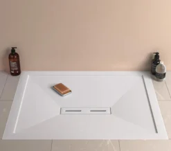 Kudos Shower Tray For Ultimate Flat Glass Panel