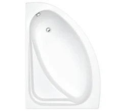 Trojan Orlando 1500 X 1020mm Offset Corner Bath White