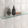 Smedbo Air 600mm Chrome Glass Shelf