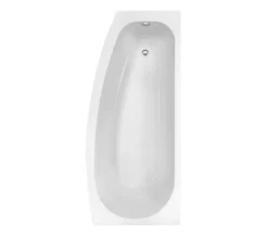 Trojan Space Saver 1700 X 700mm Encapsulated Baseboard Shower Bath White