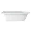 Burlington Hampton Freestanding 750mm Wide White Shower Bath