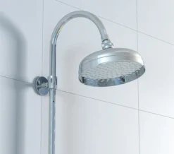 Deva 5 Inch Traditional Shower Head With Swivel Joint