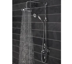 Tavistock Varsity Chrome Thermostatic Exposed Shower Valve System