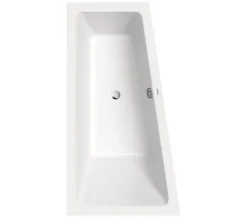 Duravit No.1 1500 X 800mm Trapezoidal Corner Bath With Backrest Slope