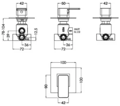 Nuie Windon Concealed 2-3-4 Way Diverter -Burlington Shop M700 2022 9 20 11 58 47 127