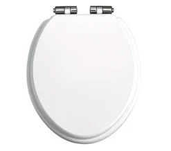 Heritage White Gloss Soft Close Hinge WC Seat And Cover