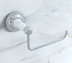 Heritage Clifton Chrome Toilet Roll Holder