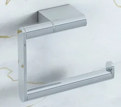 Essential Urban Hinged Chrome Toilet Roll Holder