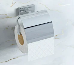 Duravit Karree Chrome Toilet Roll Holder - 0099551000