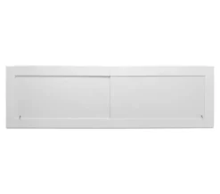 Croydex Unfold N Fit Bath Panel Gloss White
