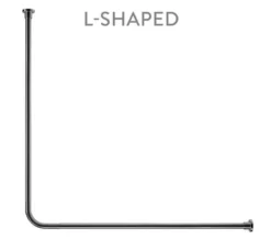 Croydex Superline Modular Shower Curtain Rail Kit Chrome - AD119041 -Burlington Shop M700 2022 9 5 13 9 5 975