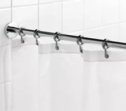 Croydex Luxury Shower Curtain Rail Rod