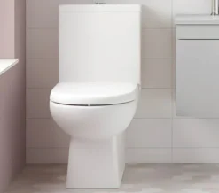 Nuie Ivo 375 X 625mm White Close Coupled Comfort Height WC Pan And Cistern