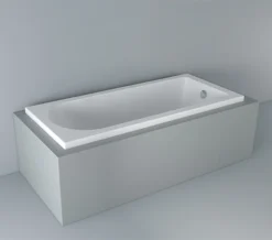 IMEX Wave 1800 X 800mm White Double Ended Bath -Burlington Shop M700 2023 2 7 13 27 56 182