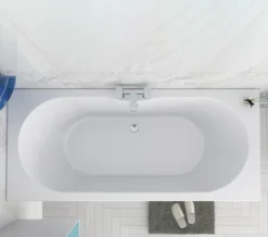 IMEX Wave 1800 X 800mm White Double Ended Bath -Burlington Shop M700 2023 2 7 13 28 24 133