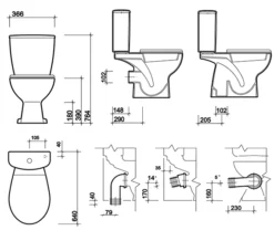 Twyford Alcona White Close Coupled WC Pan With Cistern -Burlington Shop M700 2023 3 16 15 23 29 620