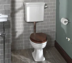 Silverdale Loxley 450 X 750mm Low Level White WC Pan And Cistern 12 Silverdale Loxley 450 X 750mm Low Level White WC Pan And Cistern -Burlington Shop M700 2023 3 17 9 4 22 840