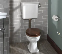 Silverdale Loxley 450 X 750mm Low Level White WC Pan And Cistern 14 Silverdale Loxley 450 X 750mm Low Level White WC Pan And Cistern -Burlington Shop M700 2023 3 17 9 4 50 704