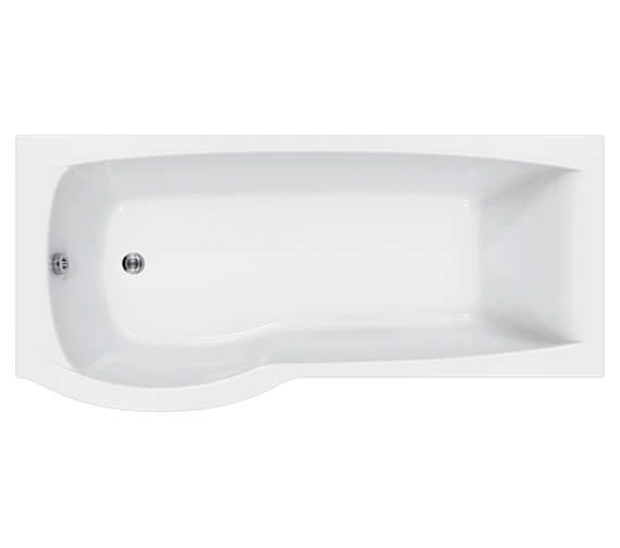 Roca Giralda Left Hand Acrylic White Shower Bath 1700 X 800mm - 1235L2000 3 Roca Giralda Left Hand Acrylic White Shower Bath 1700 X 800mm - 1235L2000 - Image 3