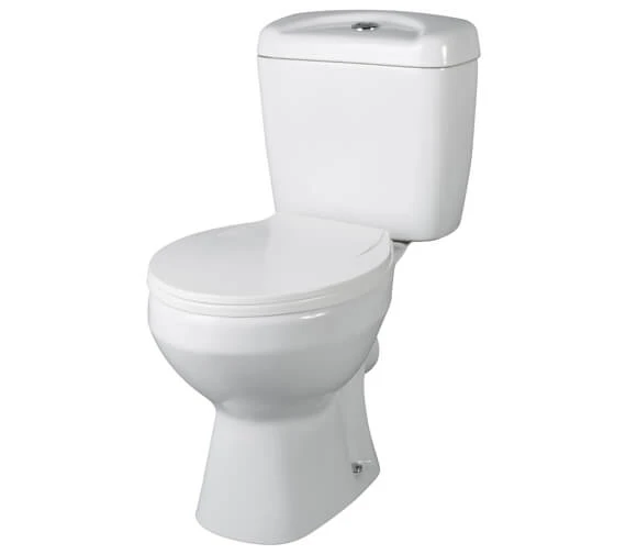 Nuie Melbourne 382 X 635mm Close Coupled White WC Set 2 Nuie Melbourne 382 X 635mm Close Coupled White WC Set - Image 2