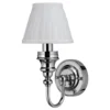 Burlington Ornate Light With Chrome Base