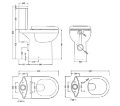 Nuie Ivo 375 X 625mm White Close Coupled Comfort Height WC Pan And Cistern -Burlington Shop M700 2023 4 4 11 34 10 690