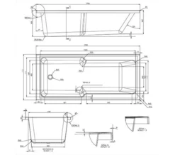Trojan Evolve Rectangular Encapsulated Shower Bath White -Burlington Shop M700 2023 5 16 7 3 57 271