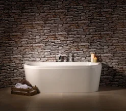 Carron Halcyon D 5mm Acrylic Luxurious Double Ended White Bath 1750 X 800mm