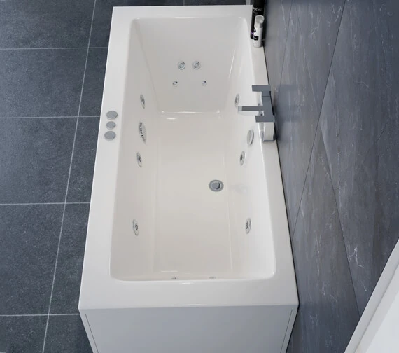 Joseph Miles Tuscany 1700mm Double Ended Whirlpool Bath 6 Joseph Miles Tuscany 1700mm Double Ended Whirlpool Bath - Image 6
