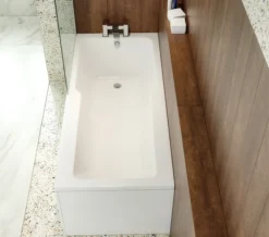 Joseph Miles Kipp 1700 X 750mm 0 Tap-Hole White Single Ended Shower Bath -Burlington Shop M700 2023 5 30 15 46 5 302