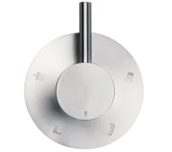 QS Basics Inoxis Wall Mounted 4-Way Diverter Valve